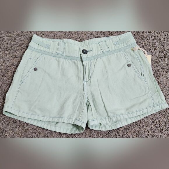 NWT Anthropologie Hei Hei shorts size 4 green - Picture 1 of 8